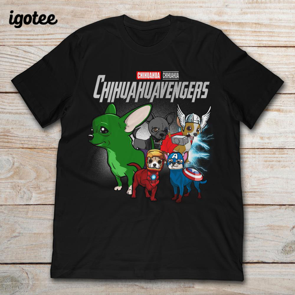 Chihuahua Chihuahuavengers Marvel Avengers Endgame Shirt