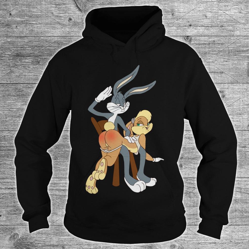 Naughty Bugs Lola Bunny Funny Butt Slap Rabit T Shirt