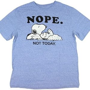 Peanuts Snoopy Nope. Not Today. T-Shirt