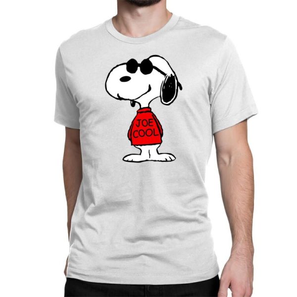 Snoopy Joe Cool Glasses Classic T Shirt