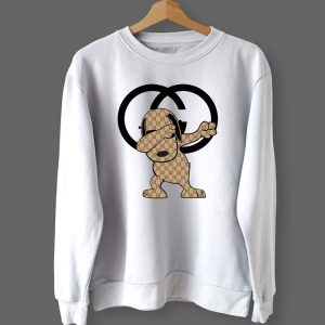5 Snoopy x Gucci Shirt Hoodie Best Gift For Dog Lovers