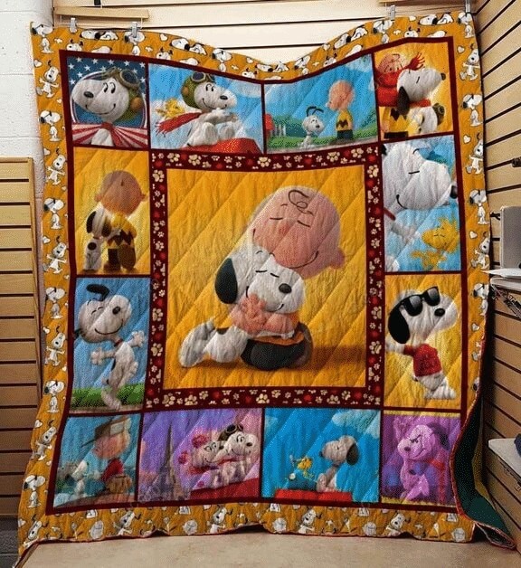 Character Snoopy Charlie Brown Quilt Fans Made All Season For Vacation