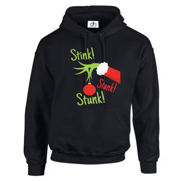 hoodie Stink2C Stank2C Stunk Funny Grinch T Shirt B5eBn