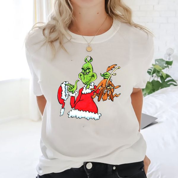 women shirt Merry Grinchmas Vintage2C Best Gift For Dr Seuss Fan T Shirt kXFMW