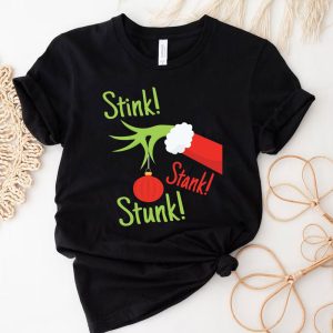 women shirt Stink2C Stank2C Stunk Funny Grinch T Shirt 0sdIi
