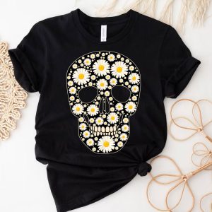 3 Daisy Floral Skull Lazy Halloween Spooky Skeleton Costume nXKHt